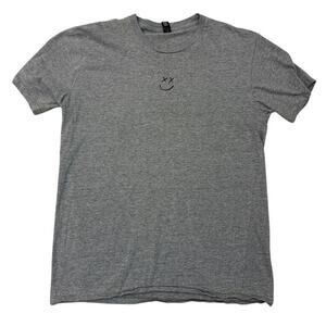 Louis Tomlinson eye dead smiley face gray t-shirt One Direction size Large